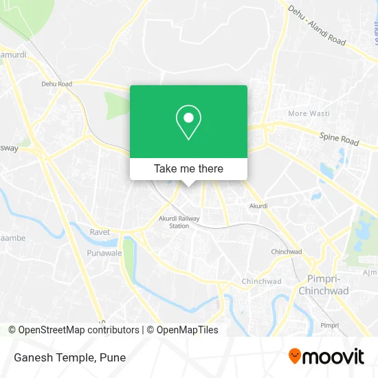 Ganesh Temple map