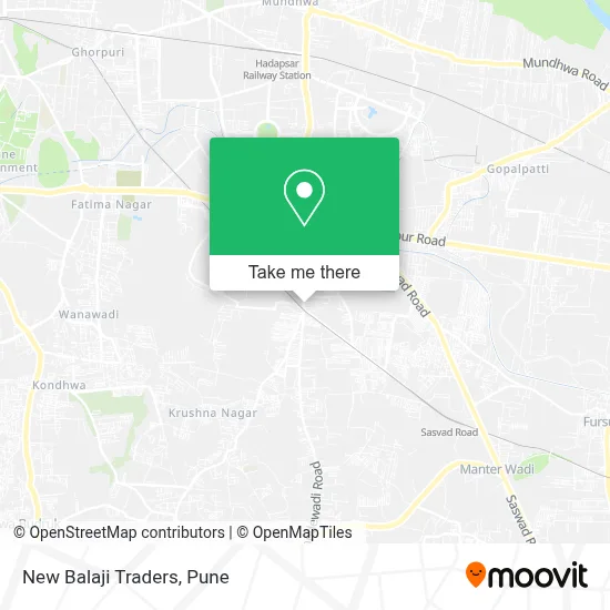 New Balaji Traders map