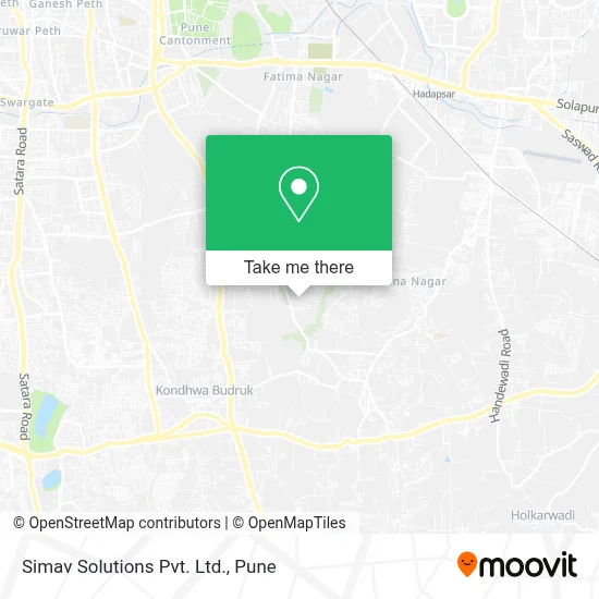 Simav Solutions Pvt. Ltd. map