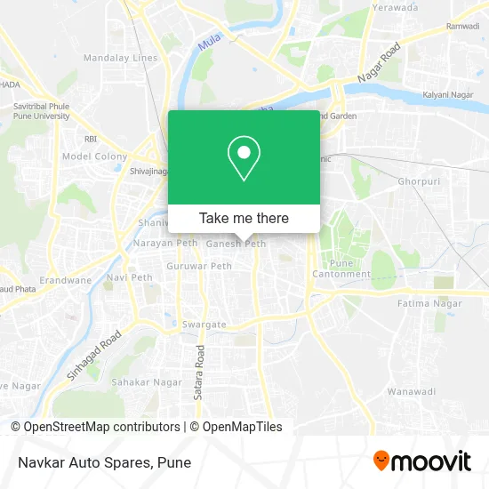 Navkar Auto Spares map