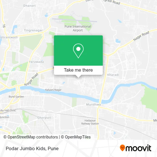 Podar Jumbo Kids map