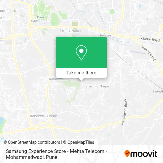 Samsung Experience Store - Mehta Telecom - Mohammadwadi map