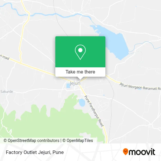 Factory Outlet Jejuri map