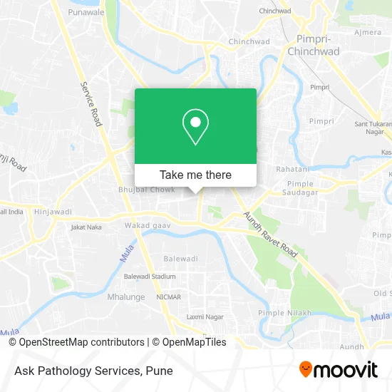 Ask Pathology Services map