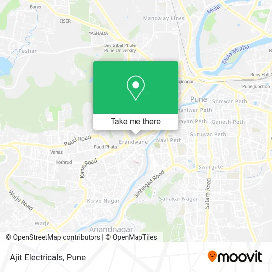 Ajit Electricals map