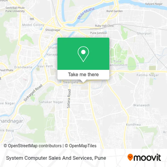 System Computer Sales And Services map