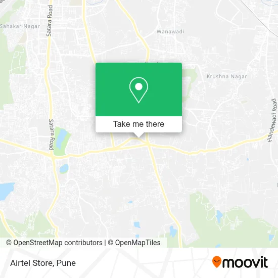 Airtel Store map