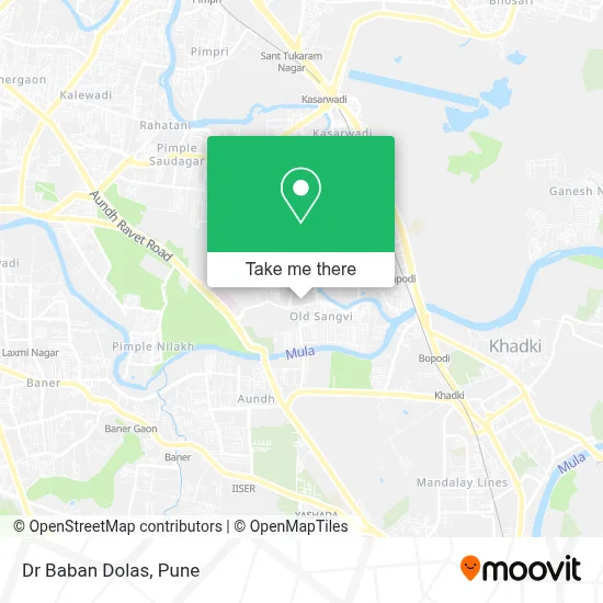 Dr Baban Dolas map