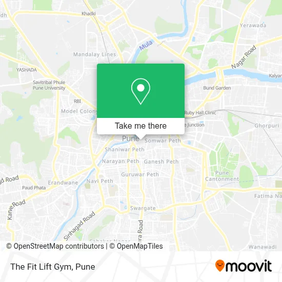The Fit Lift Gym map