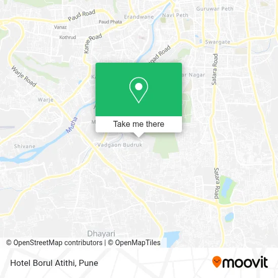 Hotel Borul Atithi map
