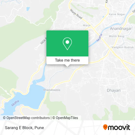Sarang E Block map