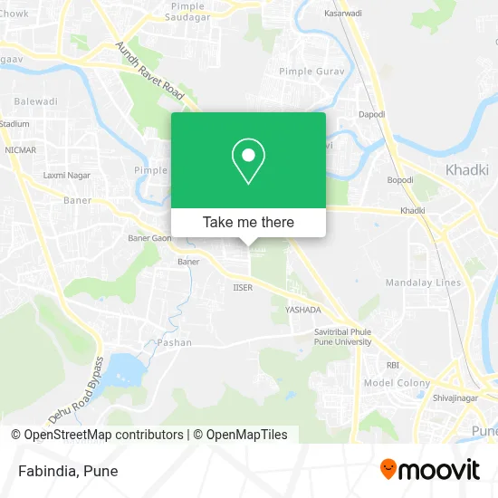 Fabindia map