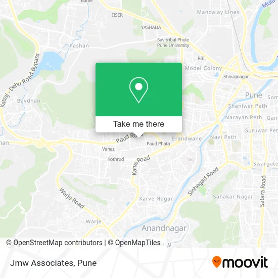 Jmw Associates map
