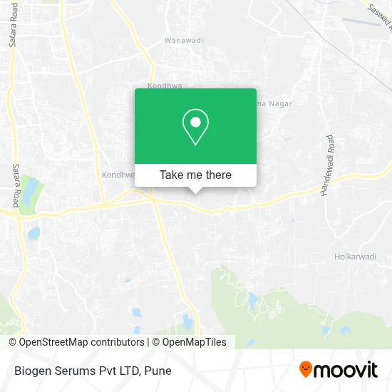 Biogen Serums Pvt LTD map