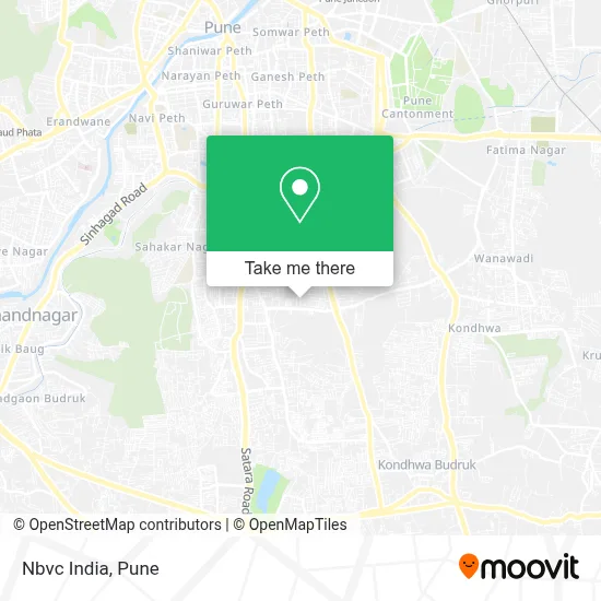 Nbvc India map