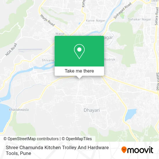 Shree Chamunda Kitchen Trolley And Hardware Tools map