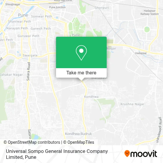 Universal Sompo General Insurance Company Limited map