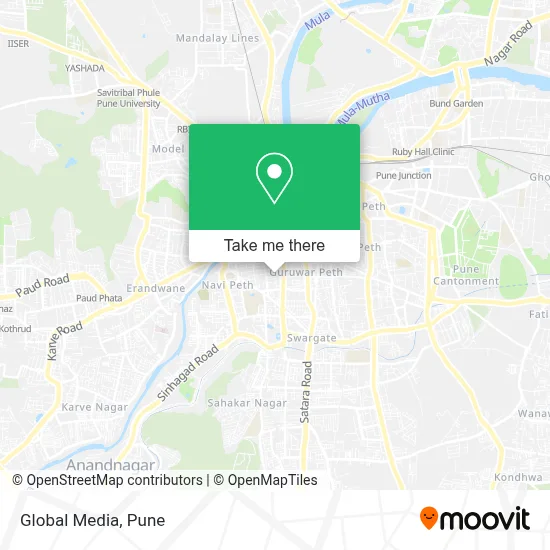 Global Media map