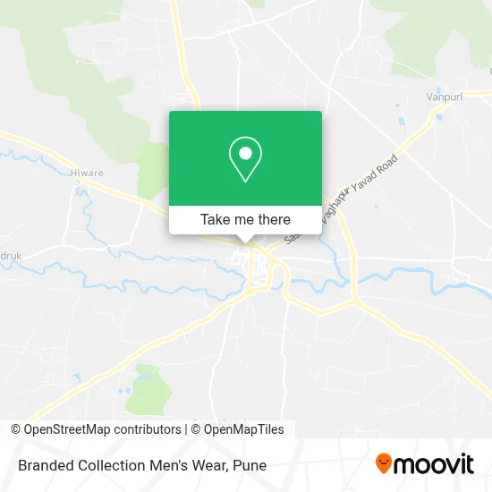 Branded Collection Men's Wear map