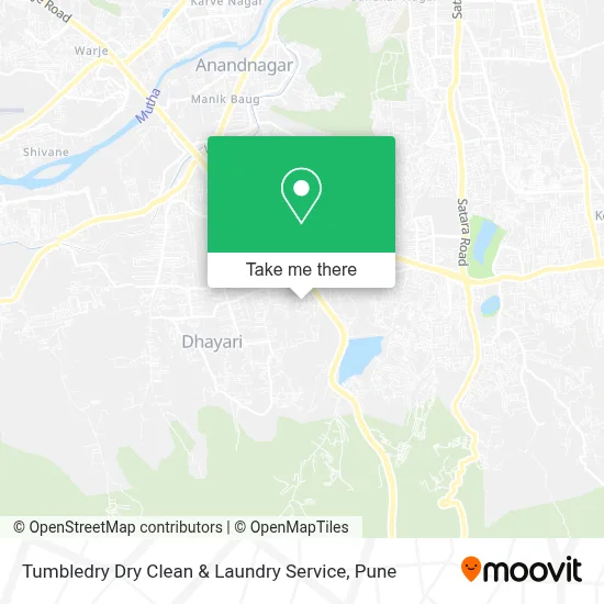 Tumbledry Dry Clean & Laundry Service map