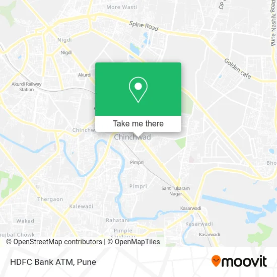 HDFC Bank Atm map