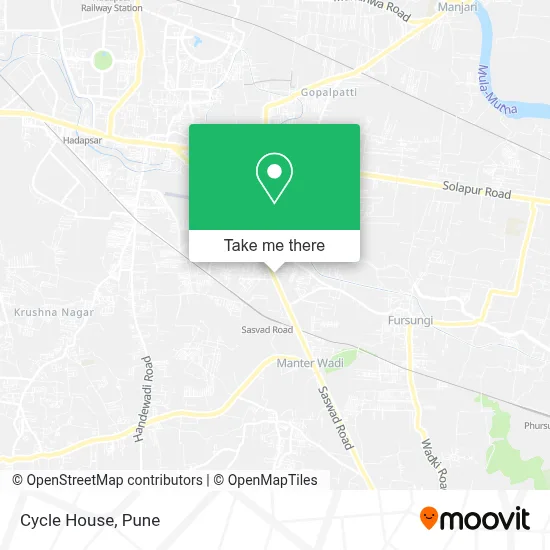 Cycle House map