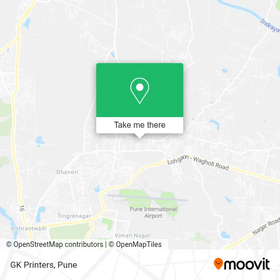 GK Printers map