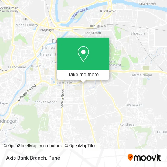 Axis Bank Branch map
