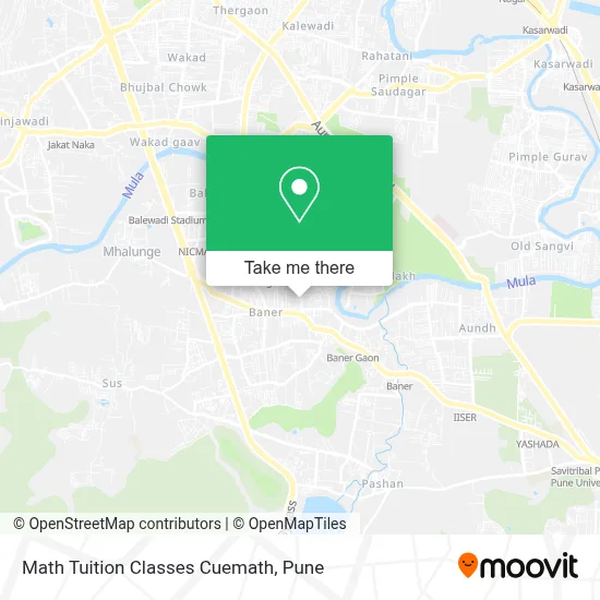 Math Tuition Classes Cuemath map