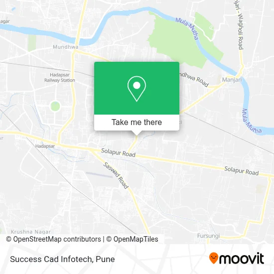 Success Cad Infotech map