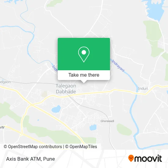 Axis Bank Atm map