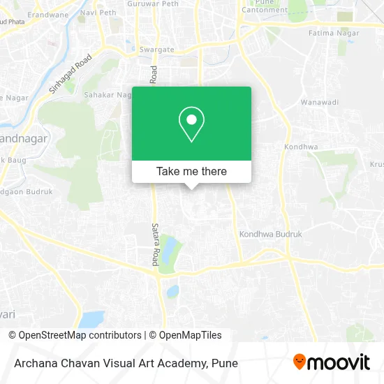 Archana Chavan Visual Art Academy map