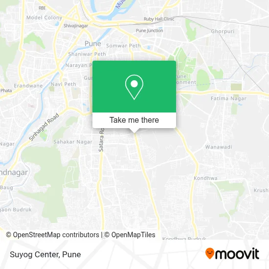 Suyog Center map