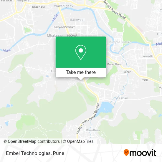 Embel Technologies map