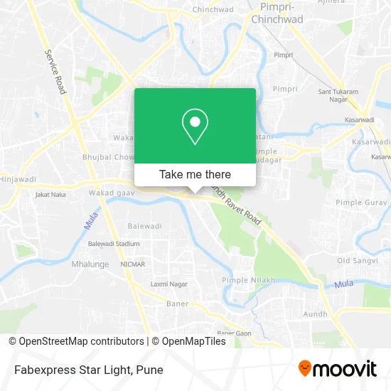 Fabexpress Star Light map