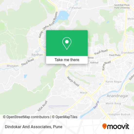 Dindokar And Associates map