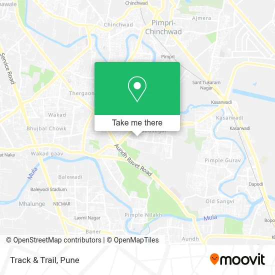Track & Trail map
