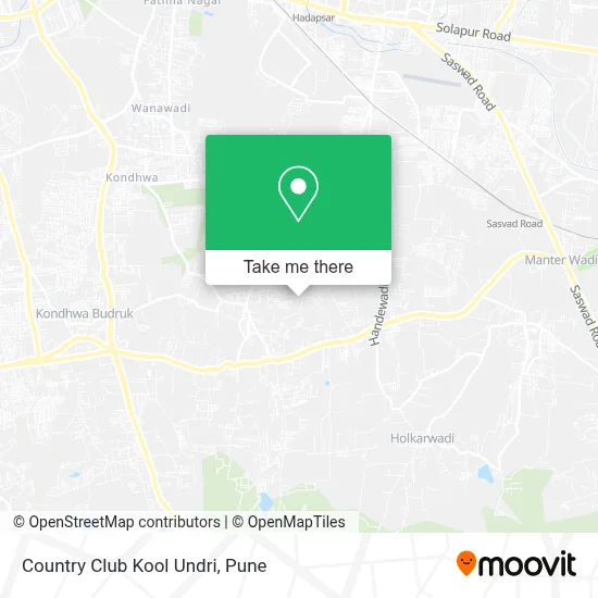 Country Club Kool Undri map