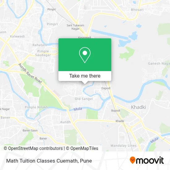 Math Tuition Classes Cuemath map