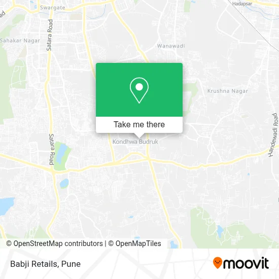 Babji Retails map