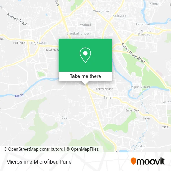 Microshine Microfiber map