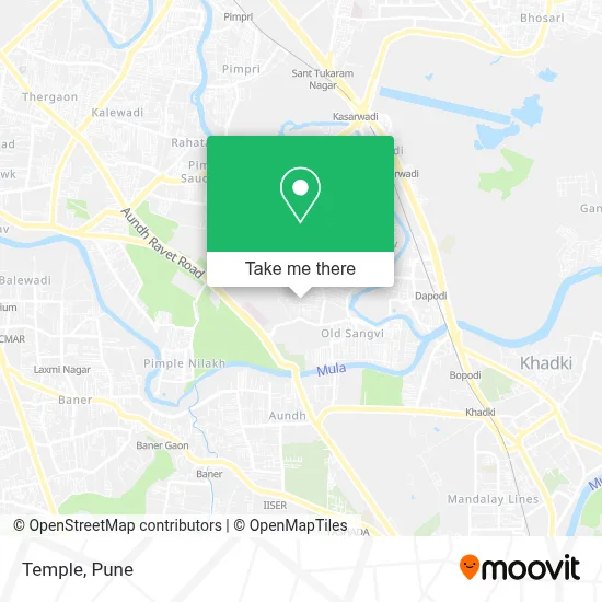 Temple map