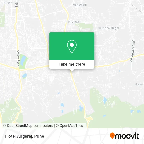 Hotel Angaraj map