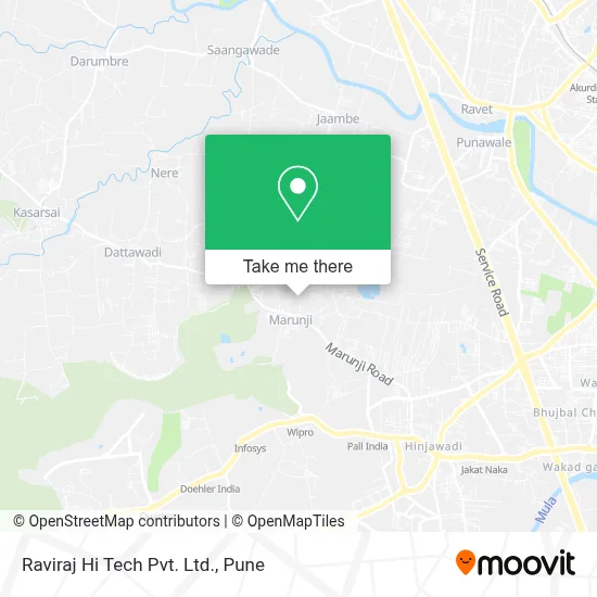 Raviraj Hi Tech Pvt. Ltd. map