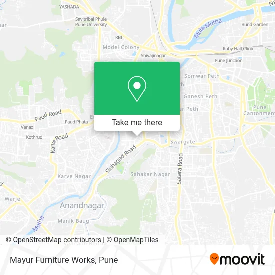 Mayur Furniture Works map