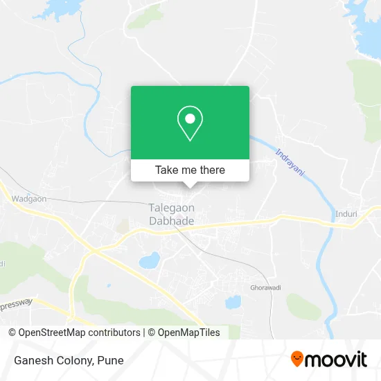 Ganesh Colony map