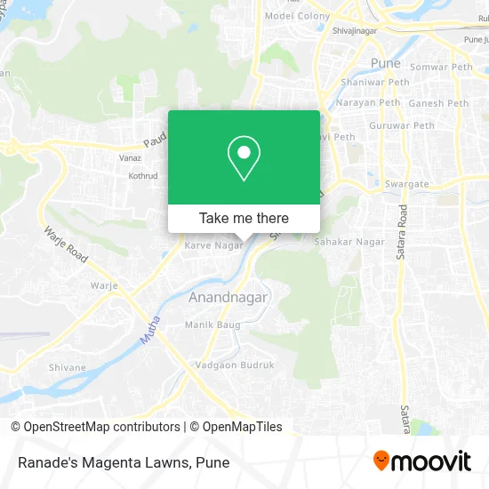 Ranade's Magenta Lawns map