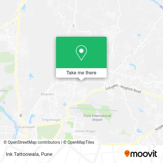 Ink Tattoowala map