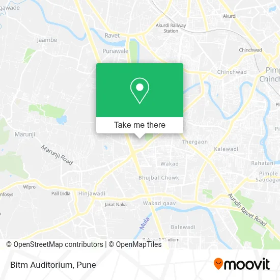 Bitm Auditorium map