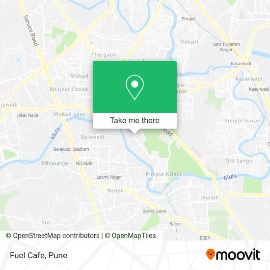 Fuel Cafe map